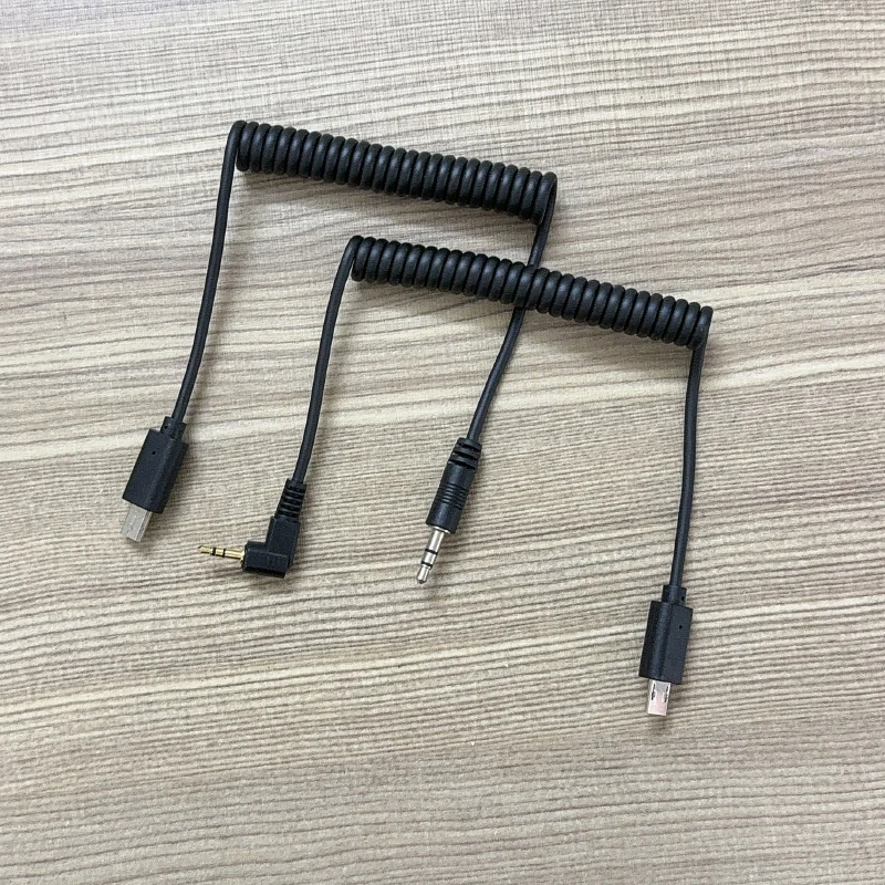 2.5mm 3.5mm-S2 Remote Shutter Release Cable Connect Cord for Sony ZV1 A7M4 A7R A7II A7RII A7R5 A7R4 A6700 A6600 A9 RX100 M5 VPR1