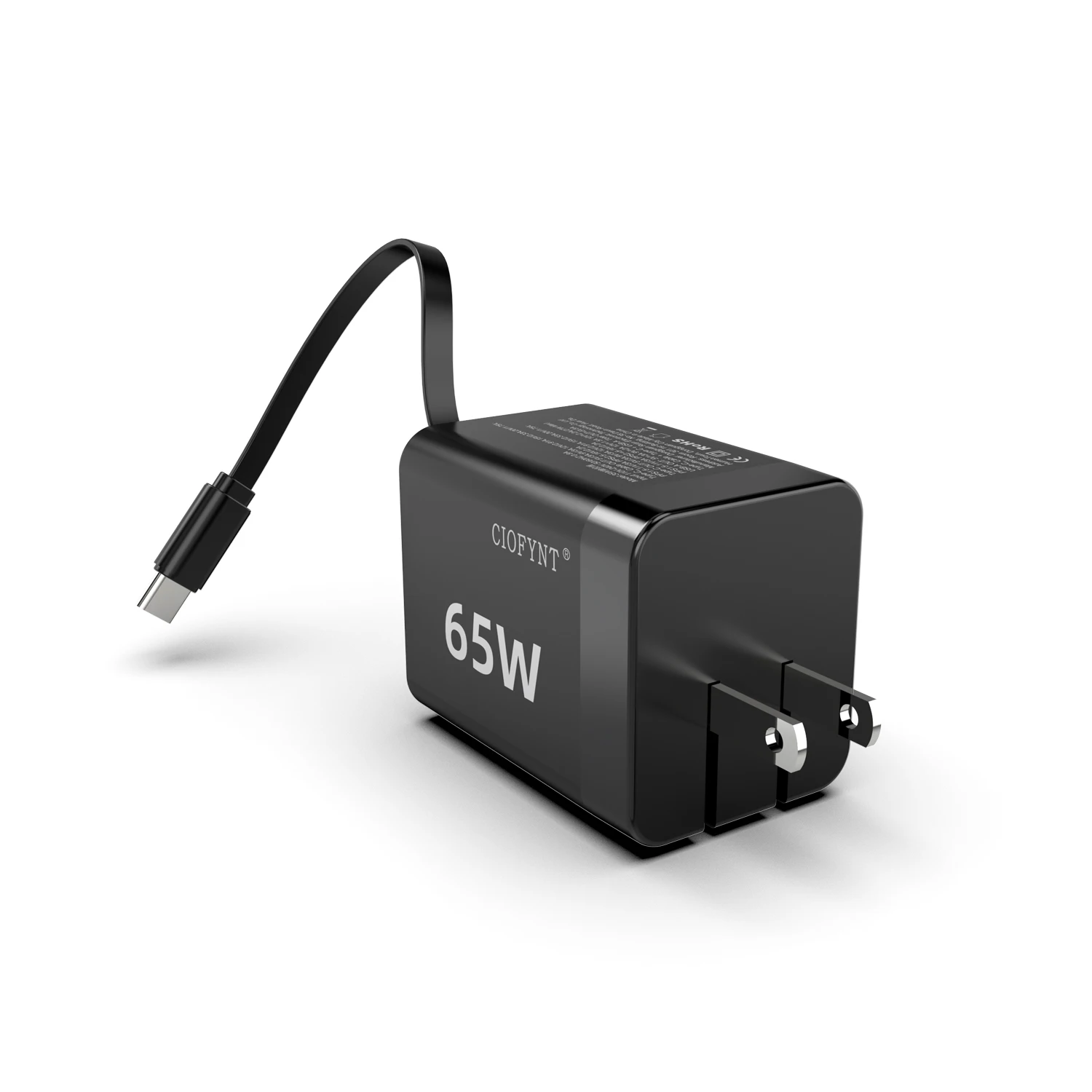 

Универсальное зарядное устройство 35W с быстрой зарядкой, встроенным выдвижным кабелем 80 см, для iPhone, Samsung, Redmi, OnePlus