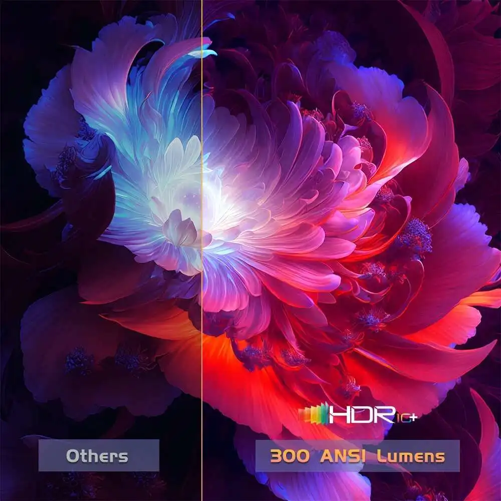 توينجر T5 Full HD 1080P أصلي 1920 ✖ جهاز عرض 1080P 4K Android 5G واي فاي جهاز عرض فيديو صغير محمول للمسرح المنزلي شعاع التلفزيون