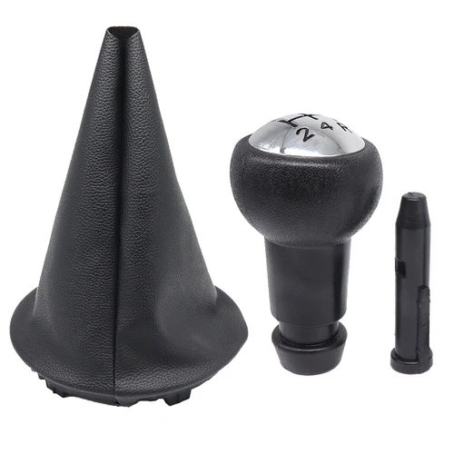 Imagen 2 del producto Perilla de palanca de cambios de 5 velocidades para Peugeot Partner 2008 2009 2011 2013 2015 2017 2018 Citroen Berlingo palanca de cambios bota de polaina