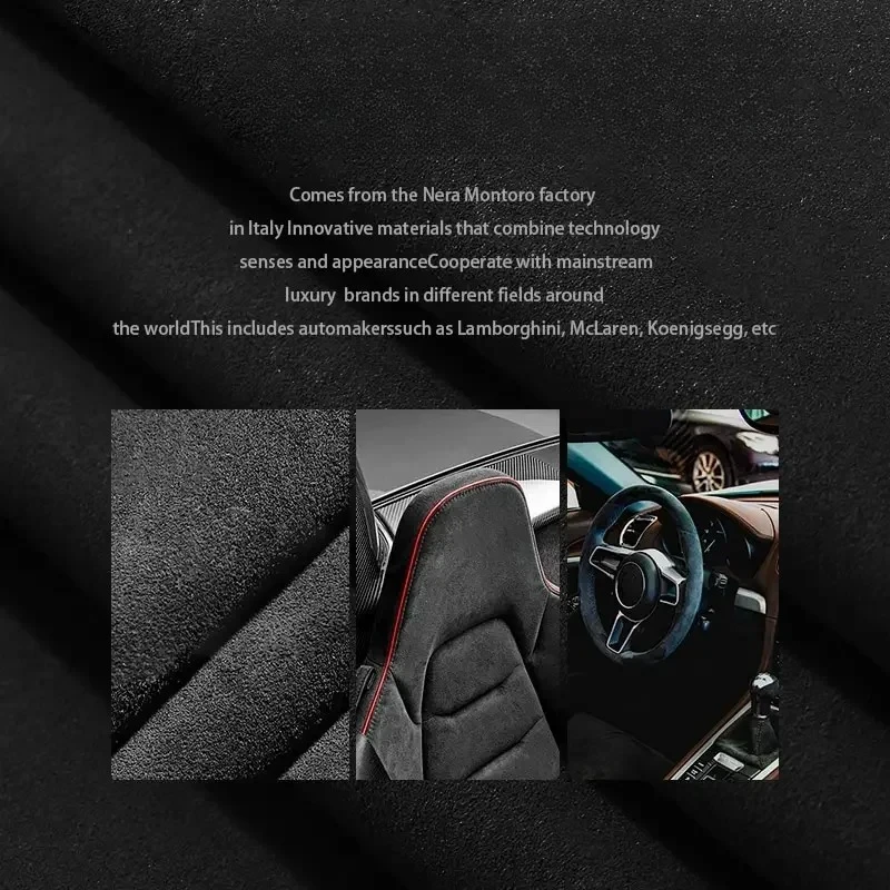 Italy Super Suede For BMW F20 F30 F31 F34 F32 F36 G20 G30 F10 F11 F07 G11 X1 X3 F25 X4 F26 X5 F15 X6 F16 X7 I3 M3 Key Case Cover
