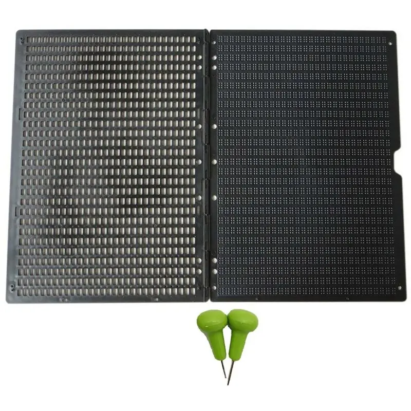 Superior Braille Board Full Page 27 Lines 30 Cells Stylus(2), Braille Writing Practice For Blind People