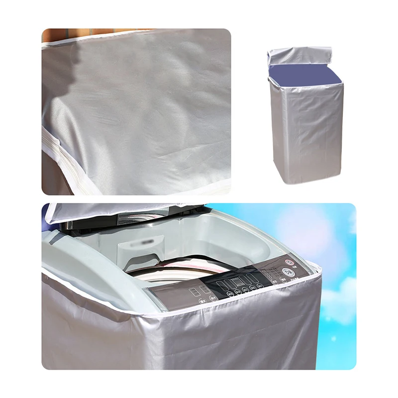 Sunscreen Dust Proof Waterproof Dustproof Sun Protection 4 Sizes Washer-dryercover Household Protective Washing Machine Cover