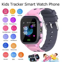 Reloj inteligente para niños 2025, resistente al agua, SOS, reloj de teléfono antipérdida, rastreador de ubicación de tarjeta SIM, reloj inteligente para niños, regalo para niños para IOS y Android