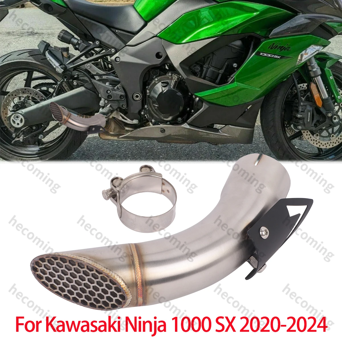

Накладка на выхлопную трубу Ninja 1000 SX для Kawasaki Ninja 1000SX Z1000SX 2021-2024, глушитель, громкий глушитель