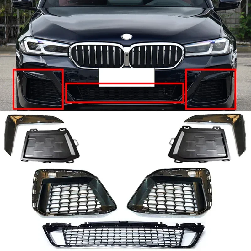 

Front Fog Lamp Light Strip Trim for BMW G30 G38 525i 530i M-Sport 2021-2023