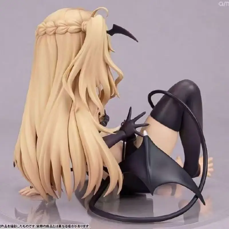 Figure anime Devil Girl Modello in PVC Capelli gialli Collezione di ali demoniache Bambola Tosy per bambini Ragazza Action Figure regalo