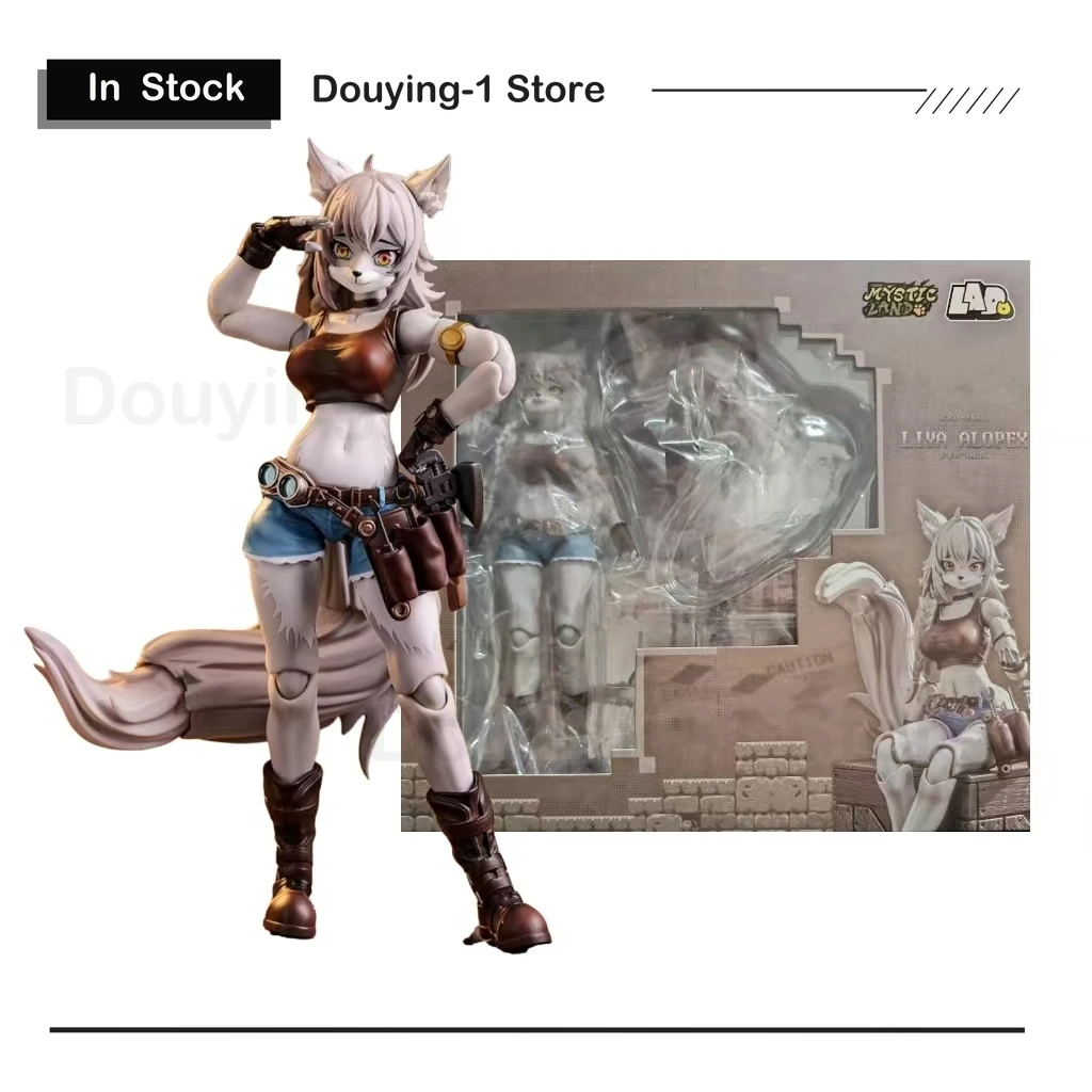 

In Stock Lado Toys 1/12 Mystic Land Liya Alopex Anime Action Figure Assembly Model Toys Collectible Model Gifts