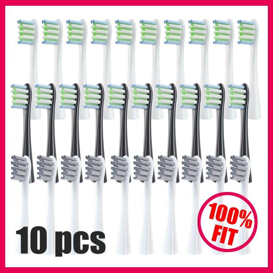 Wymienne główki szczoteczki do elektrycznej szczoteczki sonicznej Oclean X PRO Elite/Flow/F1/One/X/All Series DuPont Blue Green Soft Bristle
