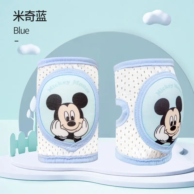 Disney Lotso Mickey Minnie rodillera bebé gateando dibujos animados kawaii fino anticaída protección infantil rodillera cubierta equipo de protección
