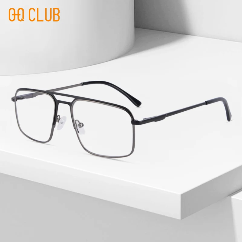 

O-Q CLUB Reading Glasses Men Optical Man Lunettes Myopia Lenses Transparent Eyepieces Lunette Pour Femme Original Women Lens