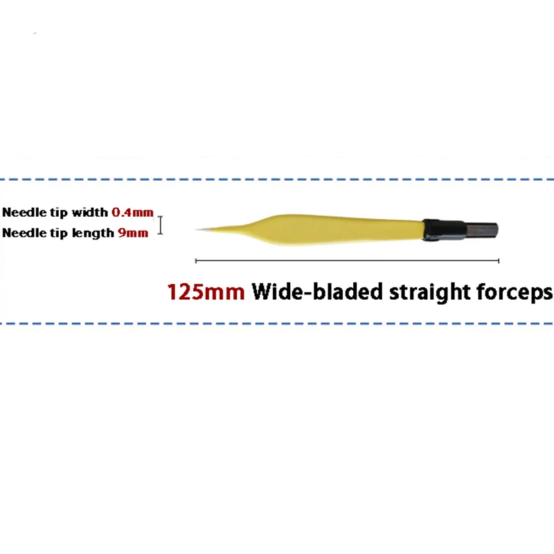 Le pinze per elettrocoagulazione bipolari gialle possono essere disinfettate ad alta temperatura e alta pressione