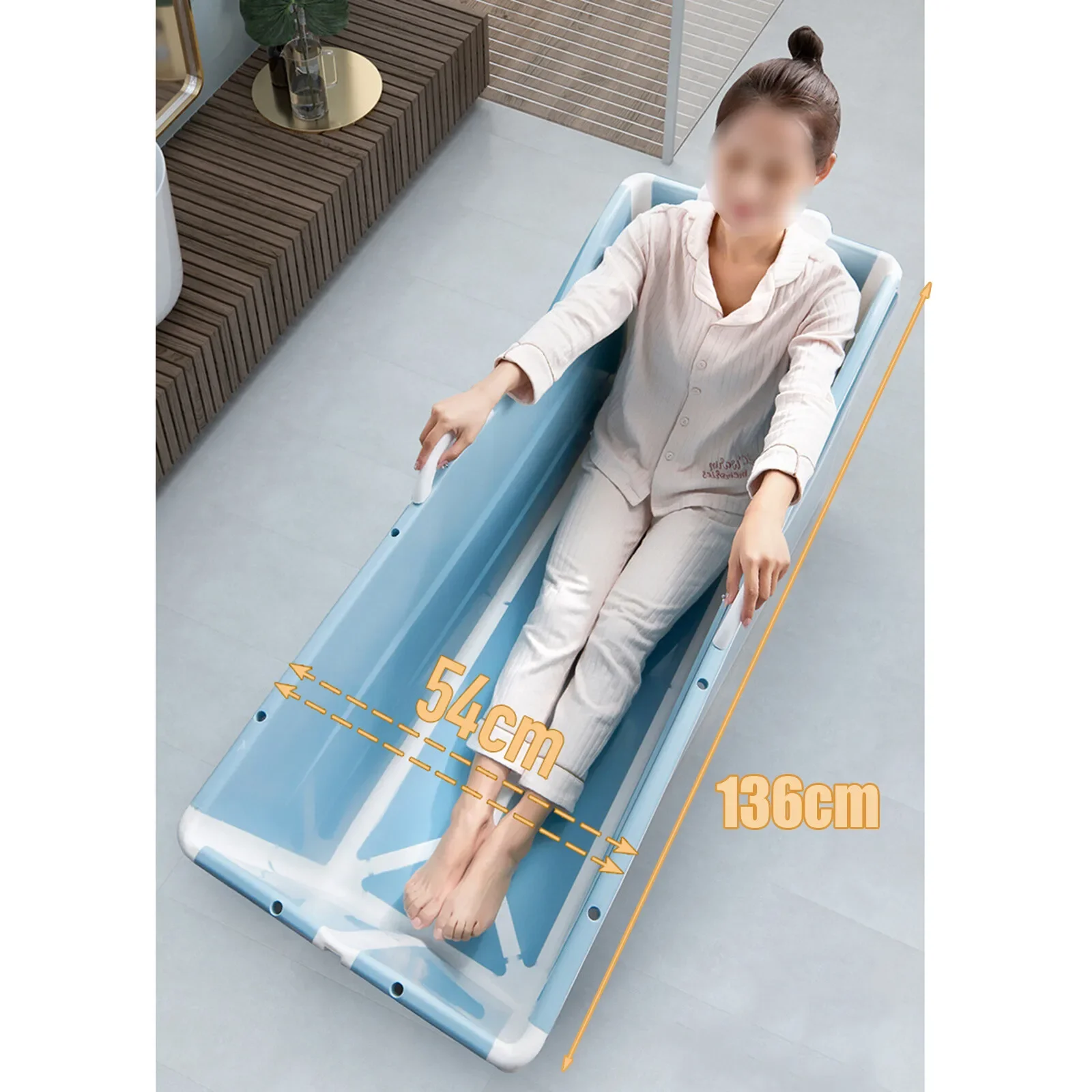 Портативная складная ванна для замачивания, стоячая ванна для горячей ванны, ледяной ванны, спа