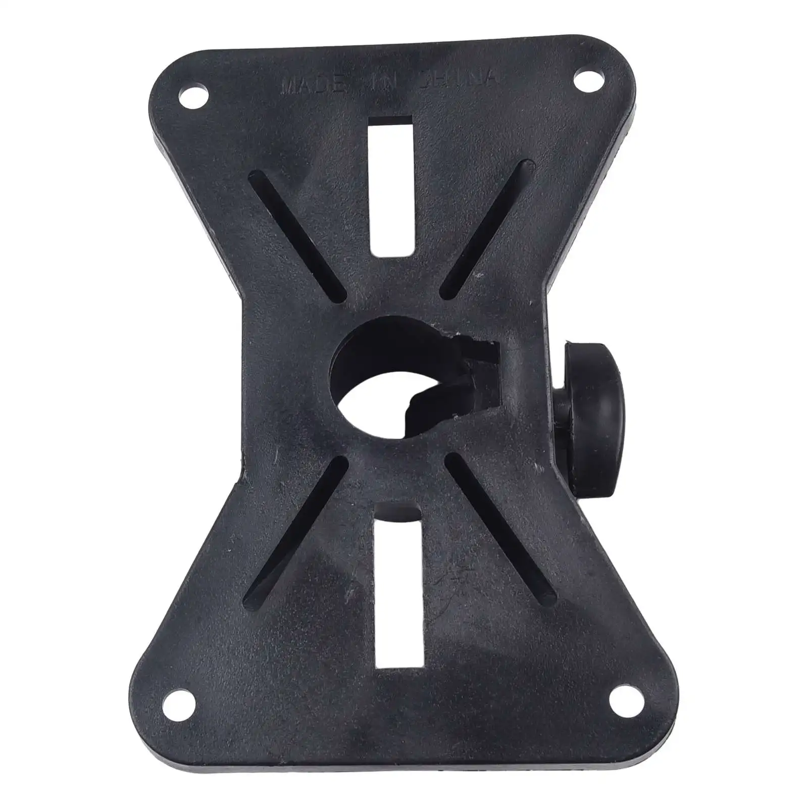 1pc Speaker Stand Top Cap Plastic Rotatable 35mm Plastic Mount Tripod Pole DJ Speaker Stand Adapter Top Cap Tray 175x110 Mm