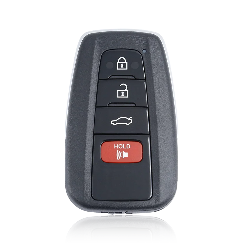 

KEYDIY Универсальный умный беспроводной складной дистанционный ключ — TB36-4 Красные кнопки Прямая модель в стиле Camry