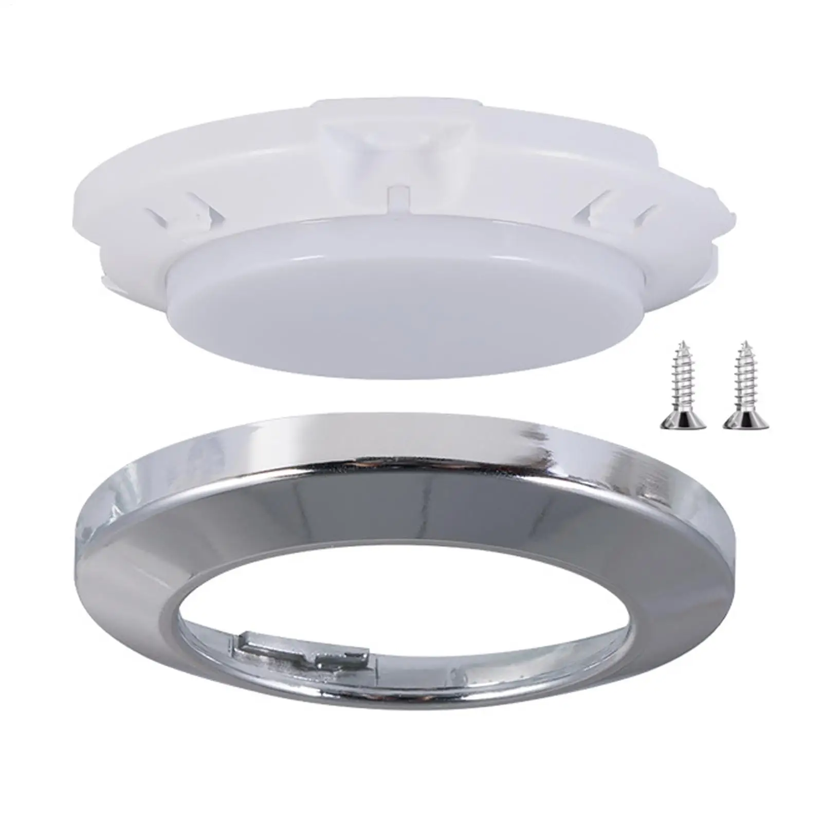 Rv LED Lights Low Profile Touch Control Bright Fixtures Camper Touch LED Dome Light For Motorhome Trailer Boat Van Car Outdoor