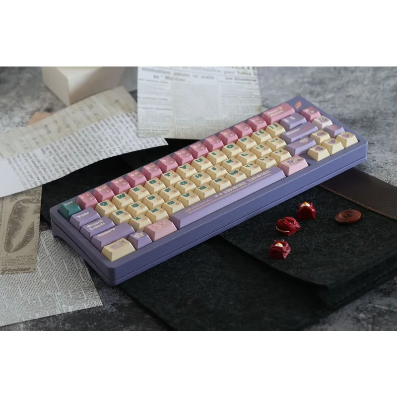 Zeal Theme Keycaps Set PBT Cherry Profile Custom Original Handmade Keycaps for Mechanical Keyboard Accessories Cute Gift DIY