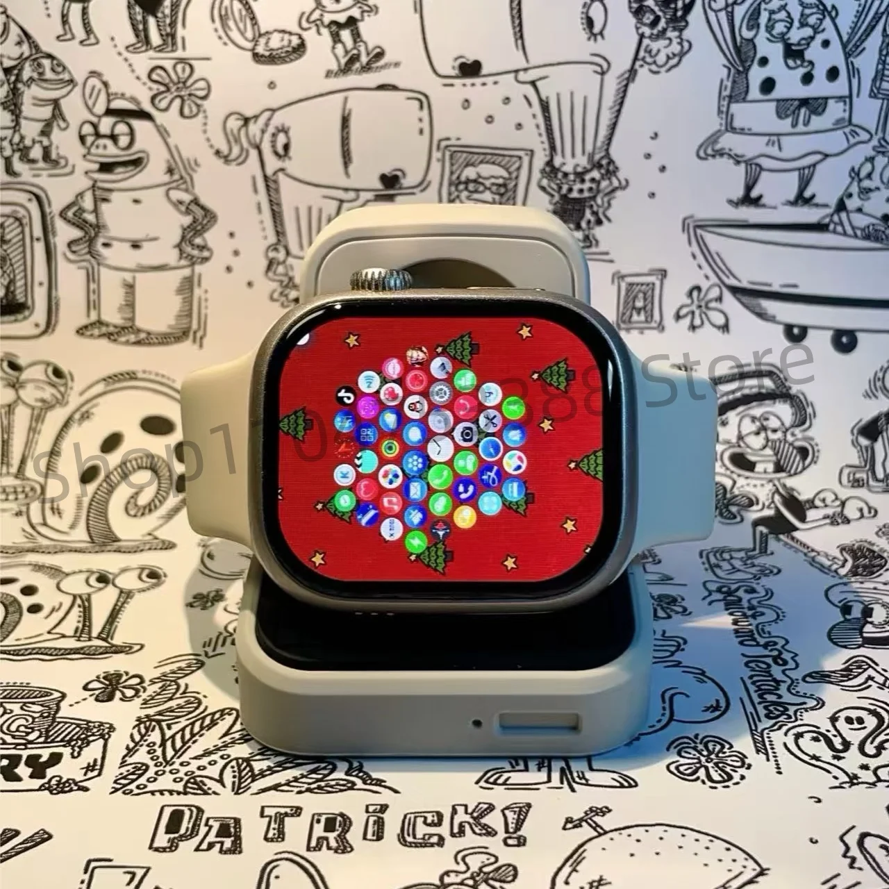 Reloj CD99 X 5G smartwatch Reloj inteligente AMOLED 5G LTE de 2,29 pulgadas con 180 °   Cámara giratoria GPS WiFi Ranura para tarjeta SIM Monitoreo de salud