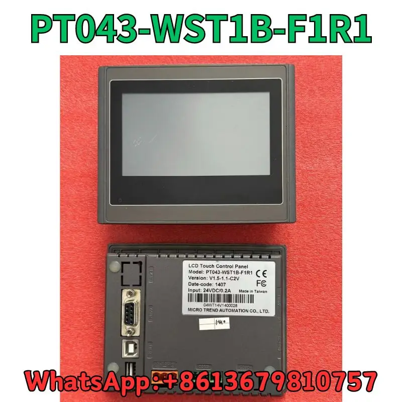 

Used Touch screen PT043-WST1B-F1R1 test OK Fast Shipping