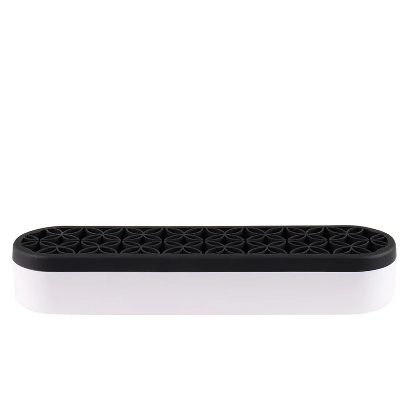 Siliconen nagelborstel Make-upborstel Display Stand Rack Opbergdoos Borstel Drogen Plank Borstelhouder Make-up Houder Organizer