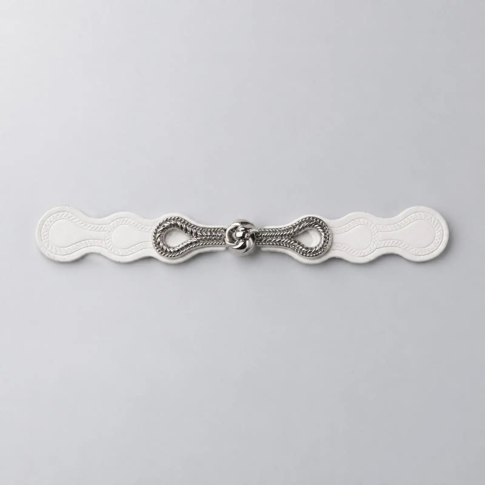 Clothing Fastener Easy-to-Attach Hook-and-Loop Clothing Clasp with Embossed