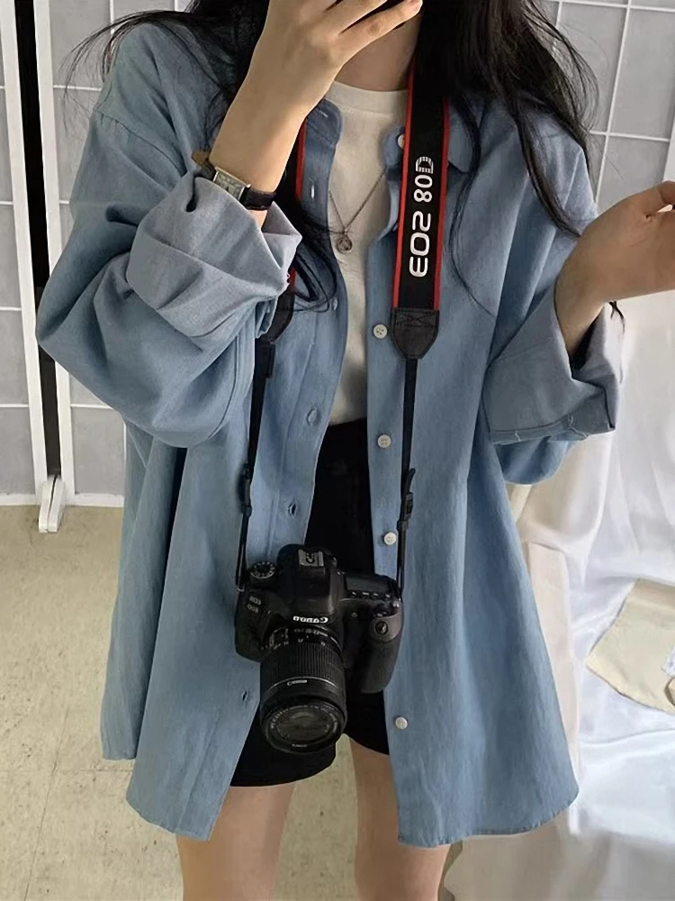 

Sli Loose Lazy Sle Ретро Длинные осенне-зимние женские модные повседневные джинсовые джинсы средней длины в Корейском стиле для поездок на работу...