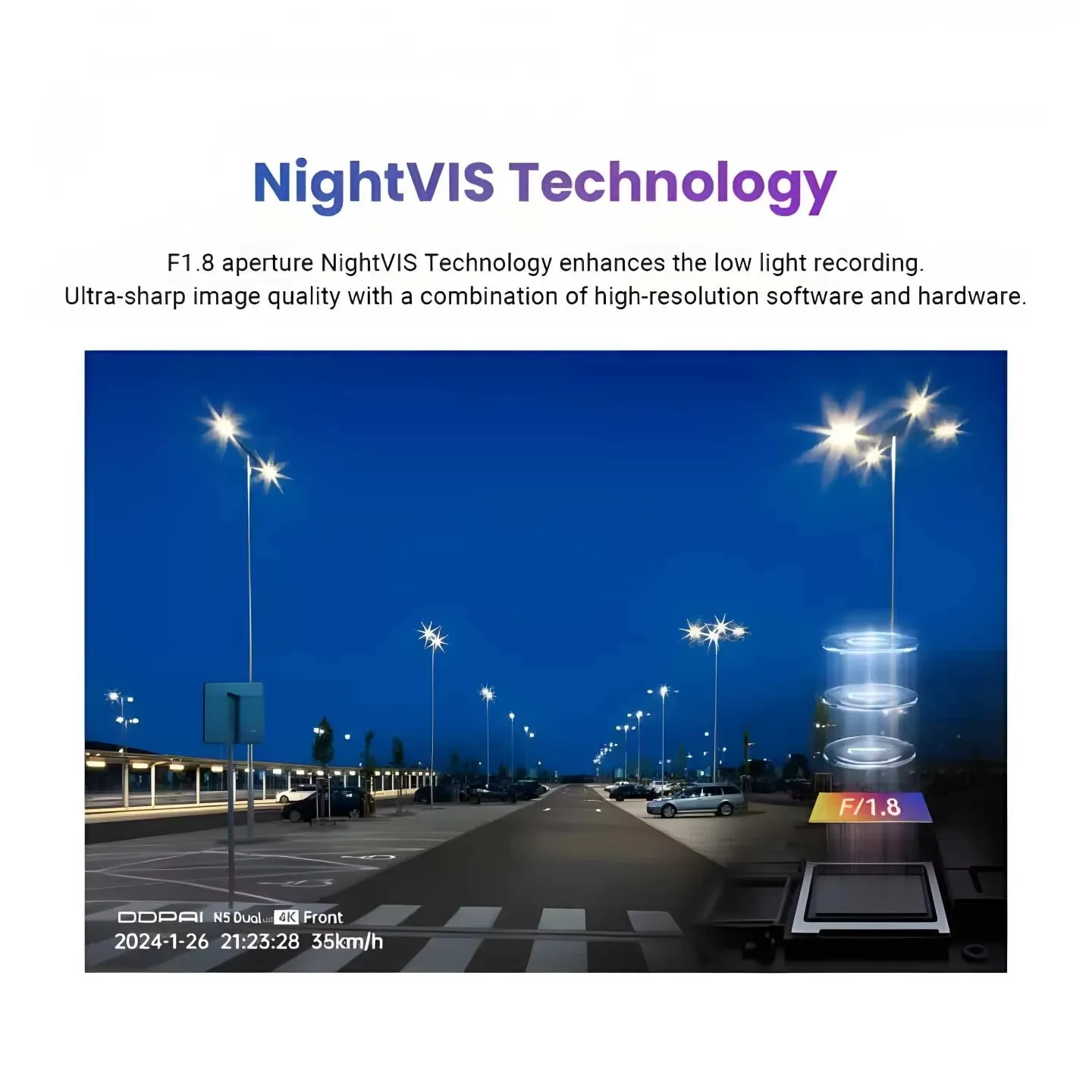 DDPAI N5 듀얼 대시캠 전후방 4K+1080P UHD 대시 카메라 차량용 DVR 알베이스 레이더 야간 시야 WiFi ADAS GPS 자동 녹화기