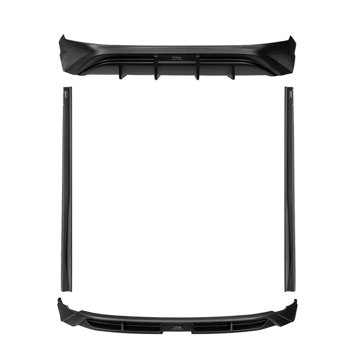 

High Quality For X Car Exterior Modified Front Rear Bumper Lip Extension Lips Body Kit Car Bumpers For X 2024