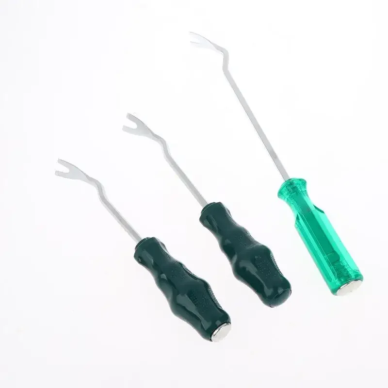 

Car Door Interior Trim Clip Panel Upholstery Fastener Clip Removal Tools Screwdriver Remover Tool Upholstery Disassembly Tool