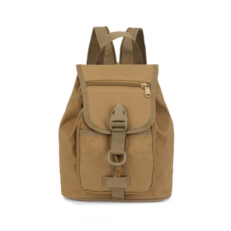 

Tactical Backpack Mini Rucksack School Camo Backpack for Boys Girls Kids Drawstring Zipper Travel Rucksack Bag