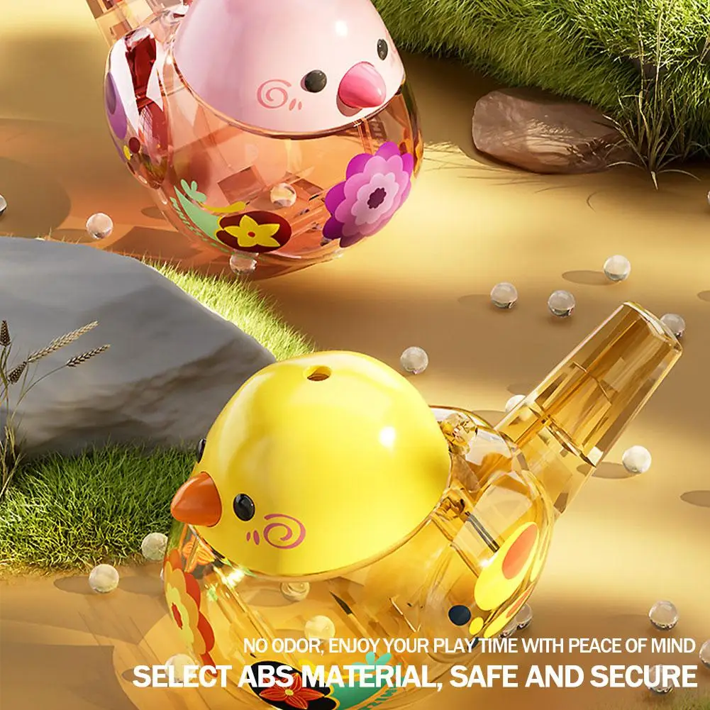 الكرتون صافرة المد اللعب متعة المكالمات ضربة الأطفال آلة موسيقية Waterbird زائد المياه تعلم الطيور Waterbird صافرة اللعب