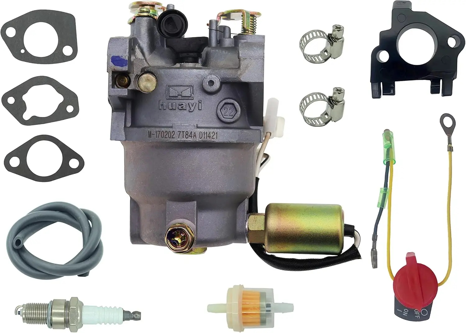 Carburador 7T84A 951-05555 apto para CUB Cadet y MTD 7T84MU, motor 7T84MUA 382CC, Repalce 651-05545,651-05555,951-05149,951-05545
