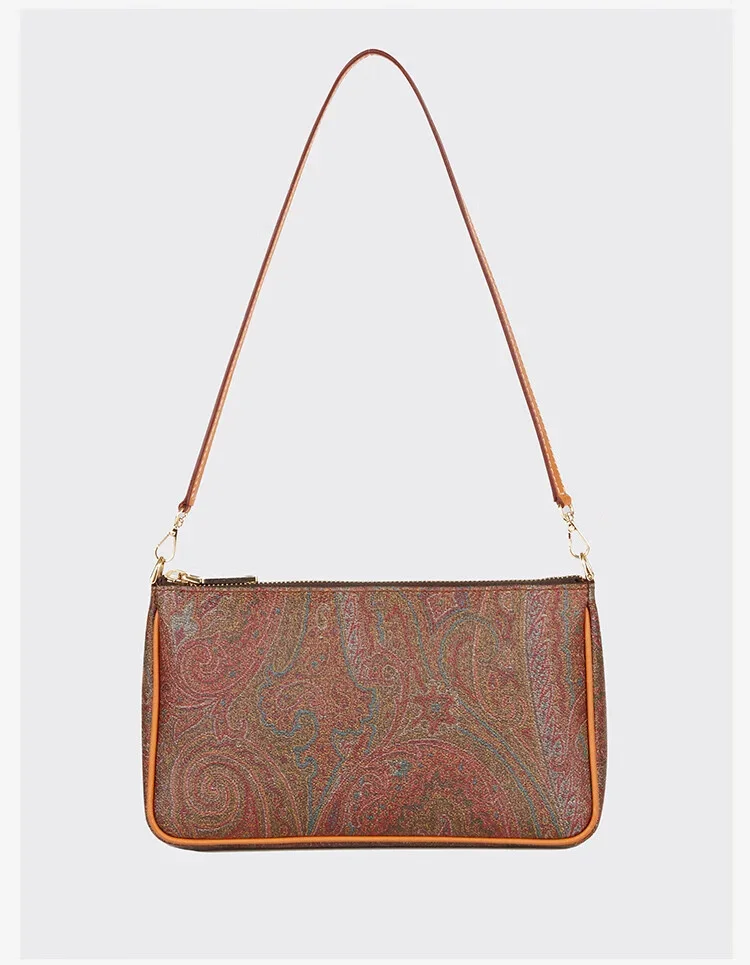 Bolso pequeño de lujo para mujer, bandolera de marca famosa, a la moda