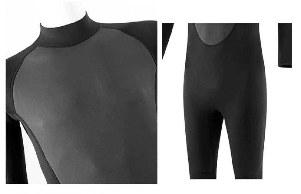Neoprenanzüge, 3 mm/2 mm Neopren, Tauchen, Surfen, Anzüge, Schnorcheln, Kajakfahren, Speerfischen, Freitauchen, Schwimmen, Ganzkörper-Thermo-Warmhalten – Detail 5