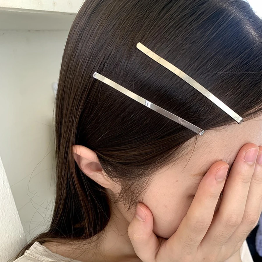 

Набор из 4 модных винтажных заколок для волос из сплава под серебро и золото в европейском и американском стиле для женщин и девушек