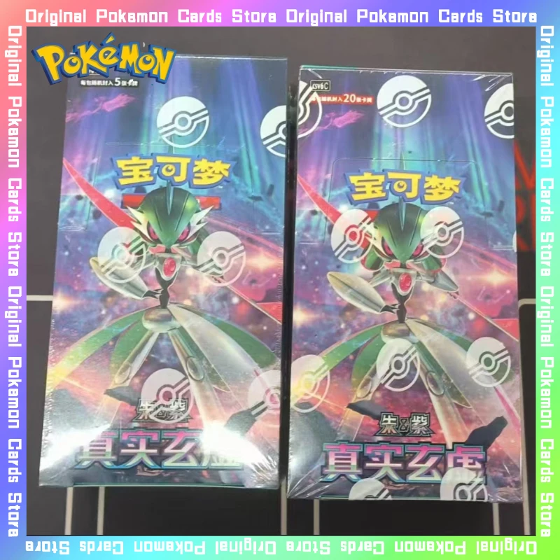 

100%Original Pokemon 14.0 Truth and Mystery Booster Pack Trading PTCG Simplified Chinese Collectible Cards Toy Birthday Gifts