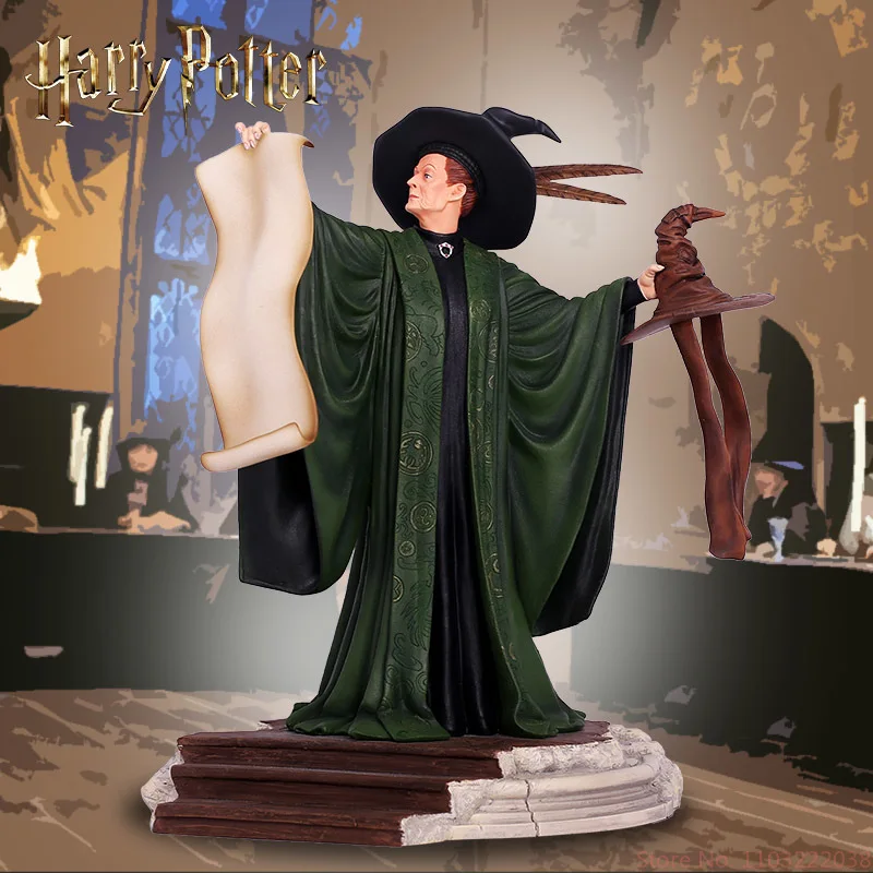 Enesco Harry Potter Snape Dumbledore Professor McGonagall Figura de ação Decoração de mesa Estatueta colecionável Presente de aniversário