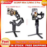 In Stock- FeiyuTech Gimbal Stabilizer SCORP Mini 3 & SCORP Mini 3 PRO for Smartphone,for Camera Stabilizer