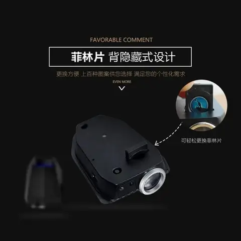 Anime Gengar Bil Välkomstlampa Pokemon USB Bilar Dörrstämningsljus Projektionslampa Signallampa Bildekoration Barnpresenter 10 best sales gengarlampa - №8