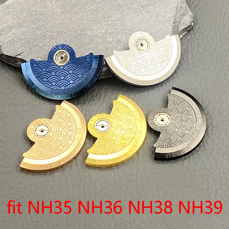 

Oscillating Weight Modified Automatic Hammer Rotors Fits NH35 NH36 NH38 NH39 4R NH70 NE Movements Watch Parts Accessories Mod