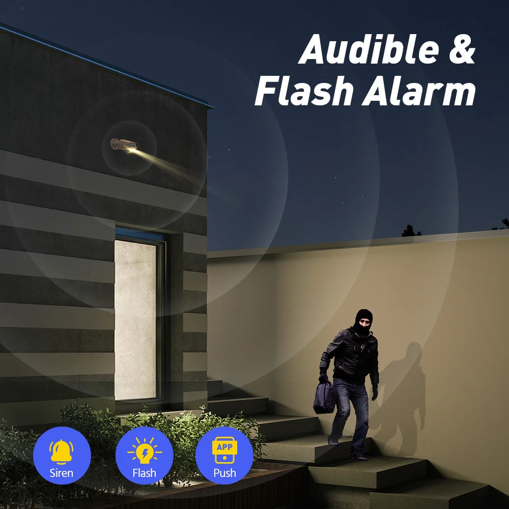 ANNKE 4K Home Surveillance Cameras 8CH NVR Smart Dual Light IP Camera Two Way Audio Waterproof Security Protection Camera System