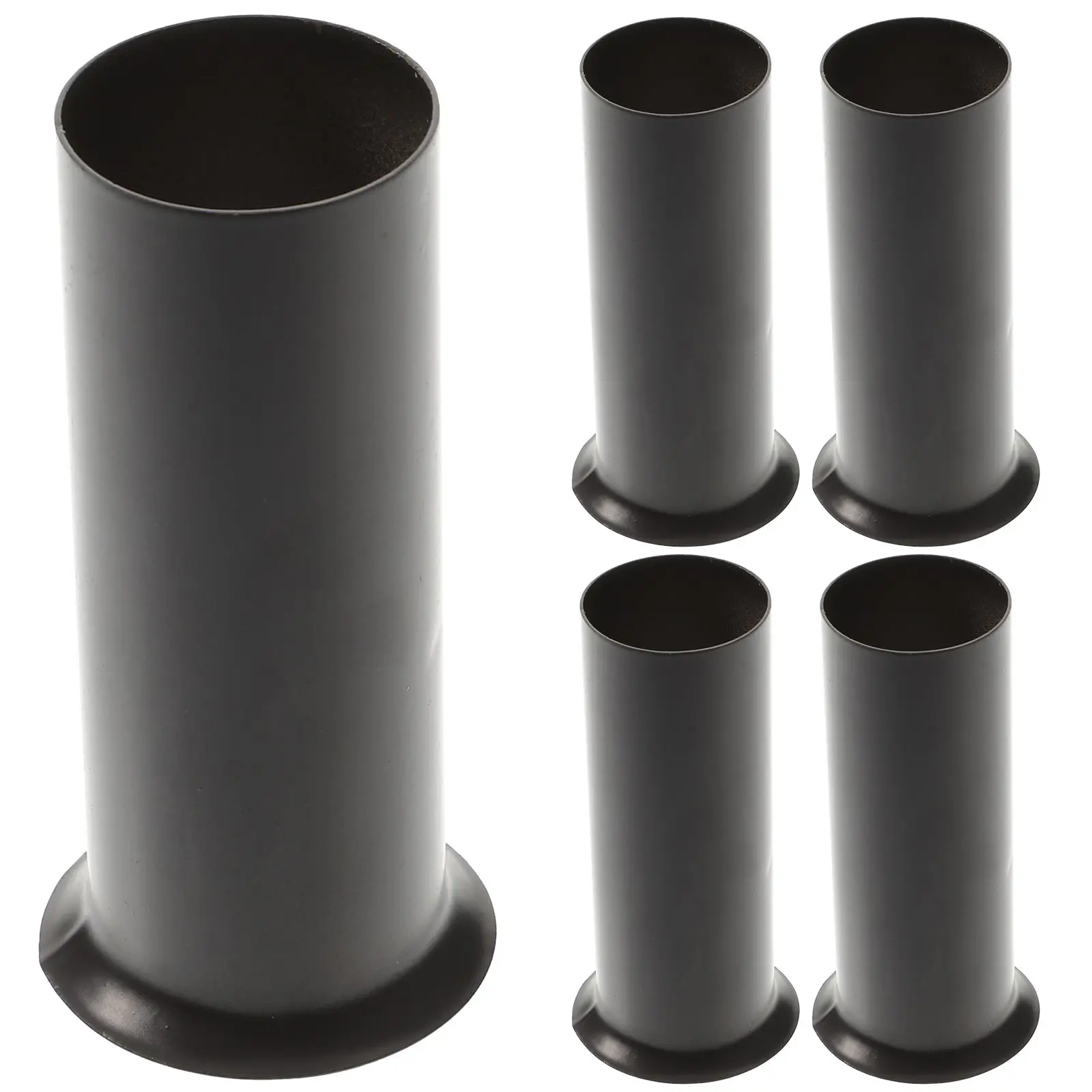 

6 Pcs Crystal Chandeliers Lamp Base Sleeves Candelabra Covers Socket Light Parts Tube Accessories Bulb Pendant Lights