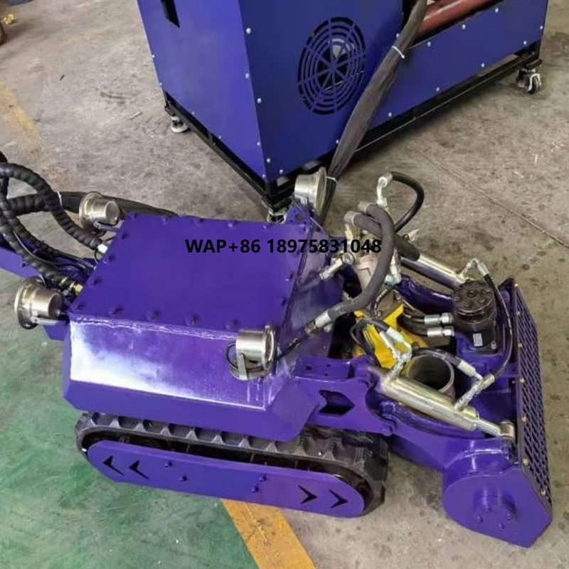 High pressure cleaning pump pipeline dredging machine sewer ditch dredging drainage efficient dredging robot