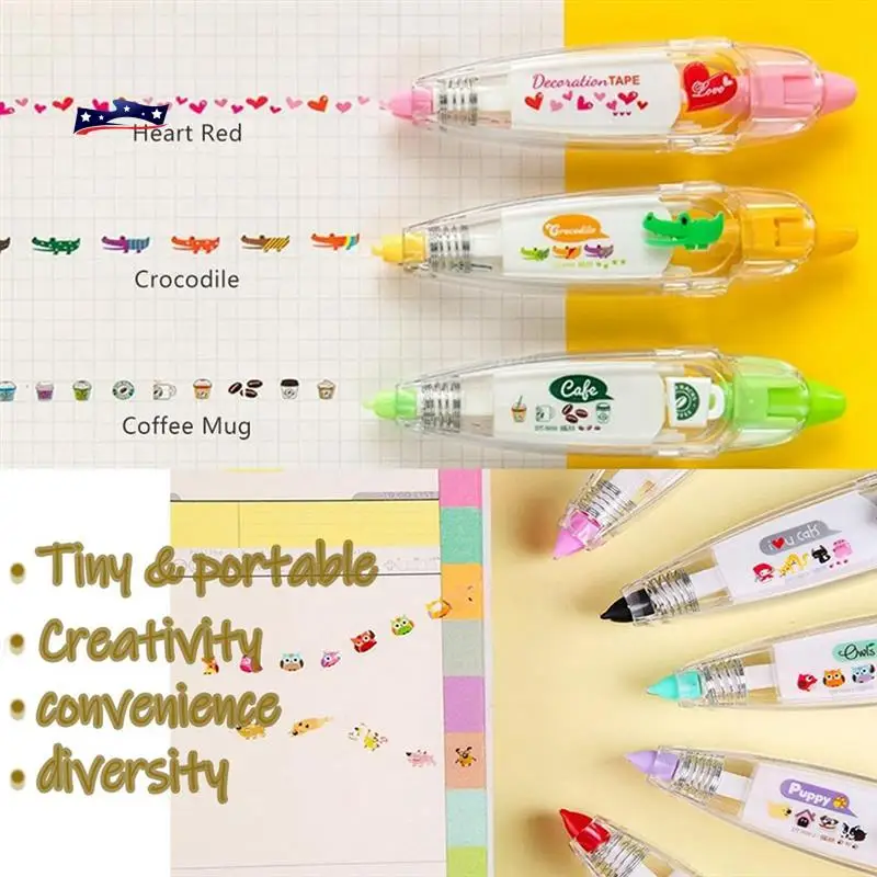 aef1-diy-cartoon-press-type-decorative-pen-ally-pocket-tape-pen-cute-animals-scrapbooking-diary-decoration-tape-pen