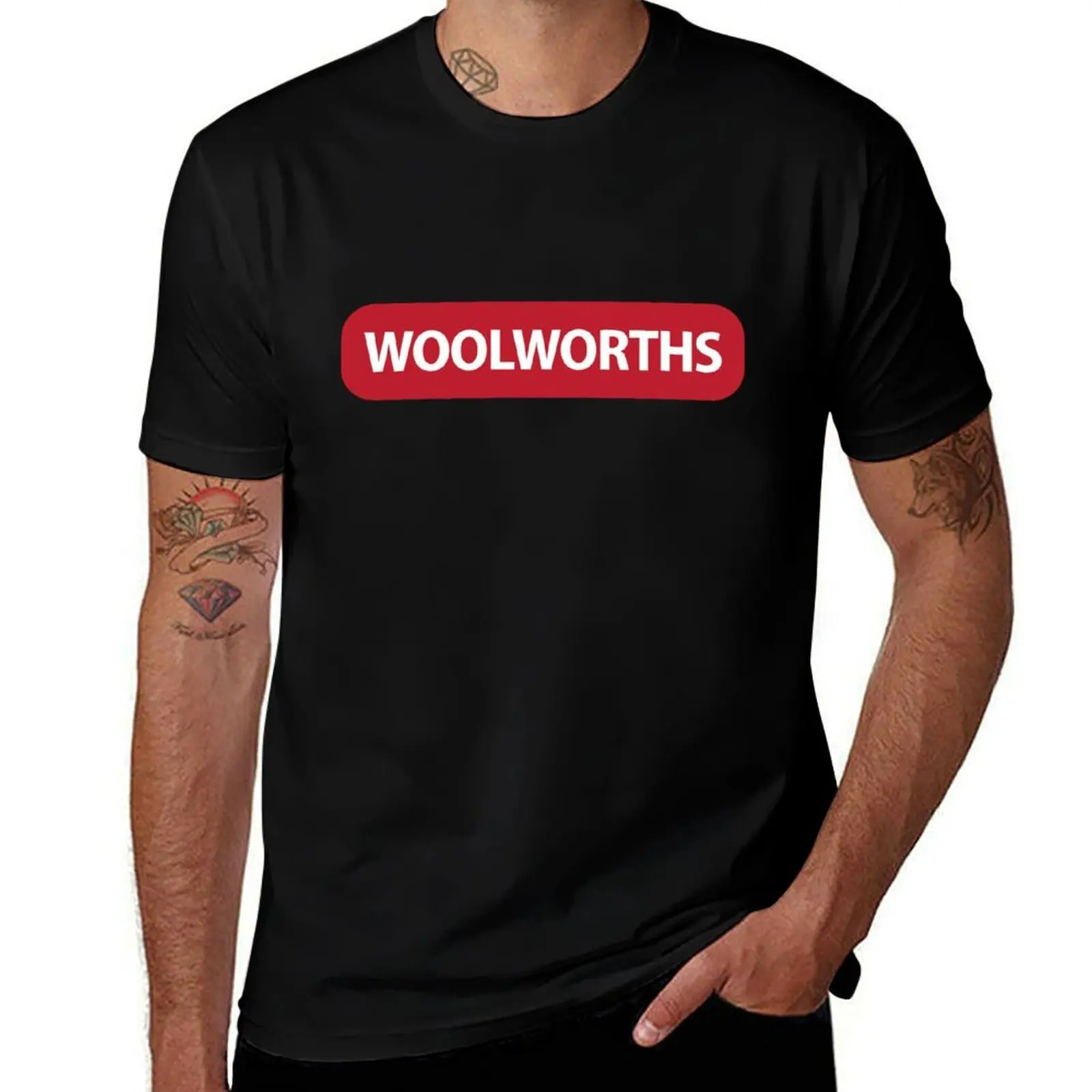 

Woolworths Shirt T-Shirt man t shirts for men t shirts for man graphic funny t shirt custom print T-shirt