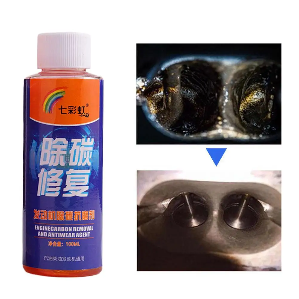 100ml Engine Carbon Removal Repair Agent Noise Reduction & Anti-Shaking Highly Effective Engine Anti-Wear Protectant Engine Oil