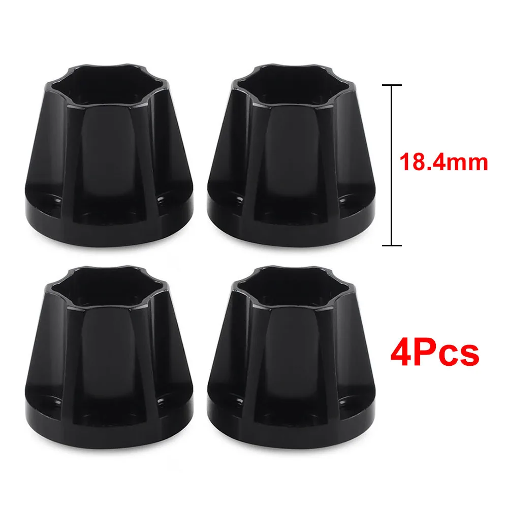 INJORA CNC Aluminium 12mm Rad Sechskantnabe für 1/10 RC Crawler Auto 1,9 2,2 Räder Felge Axial SCX10 Capra Redcat Gen8 VS4-10
