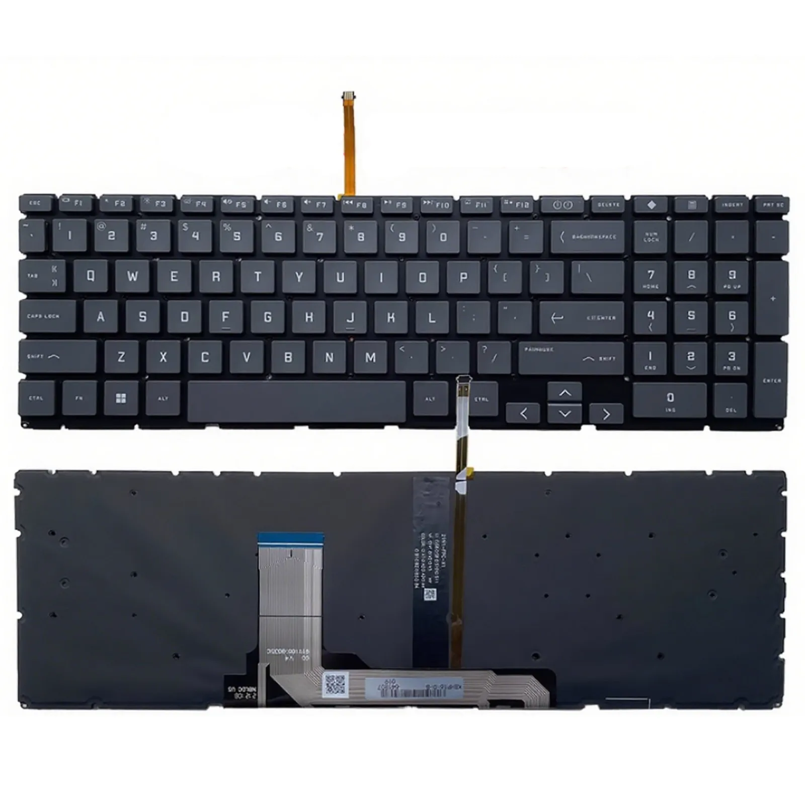 HP Victus 7/8/9 TPN-Q263 Q264 Q278 C169 C170 16-D 16-E 16T-D 16-R 16-S 15-FA FB TPN-Q264 Q279 노트북 키보드용 미국식 레이아웃