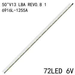 LED Backlight Strip For PANASONIC TH-L50ET60CD LC500ECD FF F1 6916L1255A 6922L-0081A 50 V13 LBA TV 6920L-0001C TX-L50DTW60
