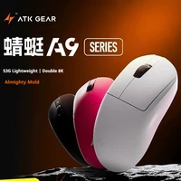 Atk Dragonfly A9 ratón inalámbrico Bluetooth Gaming ergonómico ordenador Oficina tres modos estrella Flash edición ratón niño regalo de cumpleaños